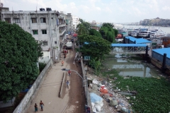 Buriganga river old Dhaka.