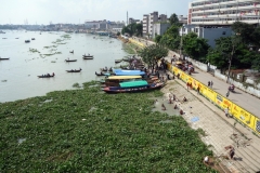 Buriganga river old Dhaka.