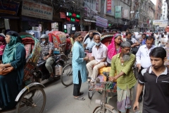 Gatuscen i old Dhaka.