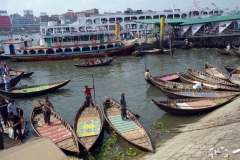 Buriganga river, old Dhaka.