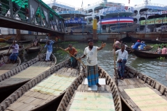 Buriganga river, old Dhaka.