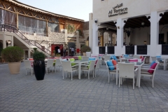 Libanesisk restaurang, Souq Waqif, Doha.