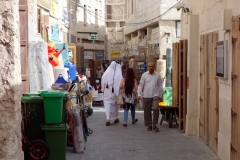 Gränd i Souq Waqif, Doha.