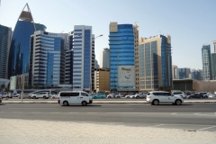 Skyskrapor i stadsdelen West Bay, Doha.