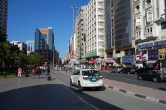 Vid Baniyas Square metrostation, Deira, Dubai.