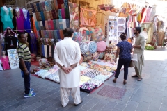 Bur Dubai Souq, Bur Dubai, Dubai. Dubais äldsta marknad.