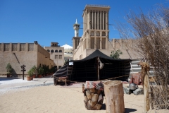 Al Fahidi Historic District, Bur Dubai, Dubai.