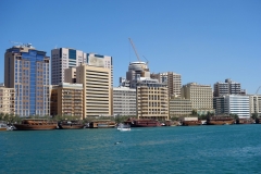 Deira från Al Hamriya, Bur Dubai, Dubai.
