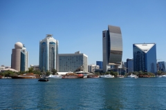 Deira från Al Hamriya, Bur Dubai, Dubai.
