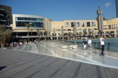 Dubai Mall och Dubai Fountain, Dubai.