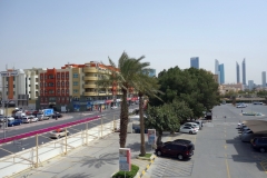 Gatuscen i stadsdelen Jumeirah, Dubai.