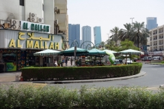 Restaurang Al Mallah i stadsdelen Al Hudaiba, Dubai. Här åt jag lunch idag.