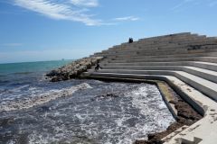 Piren i centrala Durrës.