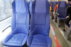 På tåget från Rimini till Faenza.