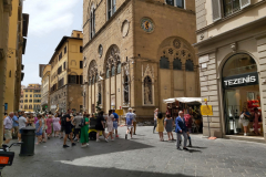 Gatuscen i centrala Florens.