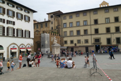 Piazza San Lorenzo, Florens.