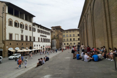 Piazza San Lorenzo, Florens.