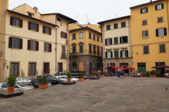 Piazza Santo Spirito, Florens.