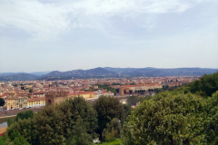 Utsikten från Piazzale Michelangelo, Florens.