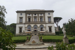 Eleganta femstjärniga Villa Cora där bland annat Tchaikovsky har bott, Florens.