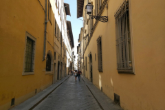 Gatuscen i centrala Florens.