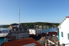 Utsikten från Parque Monseñor Próspero Penados del Barrio, Isla de Flores.