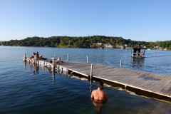 Bad- och båtbrygga, Isla de Flores.