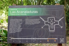 Information om byggnaderna i område Grupo G, Tikal.