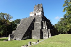 Magnifika Templo II, Plaza Central, Tikal.