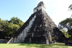 Templo I (Templo del Gran Jaguar), Plaza Central, Tikal.