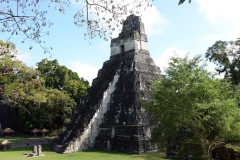 Templo I (Templo del Gran Jaguar), Plaza Central, Tikal.