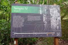 Information om Templo IV (Templo de la Serpiente Bicéfala), Tikal.