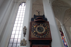 Astronomiska klockan, Mariakyrkan, Gdańsk.