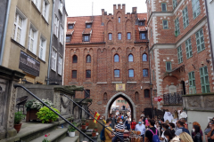 Mariaporten, Mariackagatan, Gdańsk.
