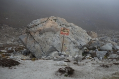 Vid Gorak Shep på väg mot Everest Base Camp!