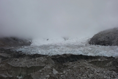 Khumbu Ice Fall från Everest Base Camp.