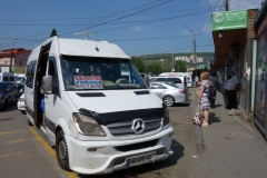 Marshrutka till Kutaisi, Didube station, Tbilisi.