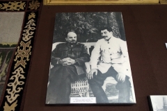 Lenin och Stalin, Josef Stalin-museet, Gori.