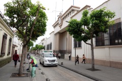 Gatuscen längs 6A Avenida, Zona 1, Guatemala City.