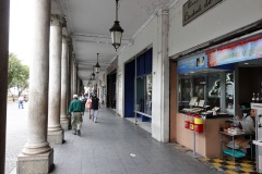 Portal del Comercio vid Parque Central, Zona 1, Guatemala City.