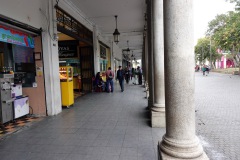 Portal del Comercio vid Parque Central, Zona 1, Guatemala City.