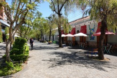 Gågata i Zona 4, Guatemala City.