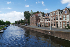 Kanal Leidsevaart, Haarlem. En av Nederländernas äldsta kanaler, grävd 1657.