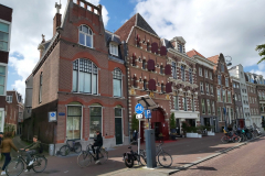Gatuscen i centrala Haarlem.