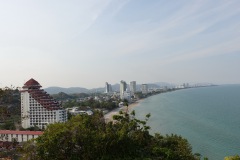 Utsikten över Hua Hin från Monkey mountain.