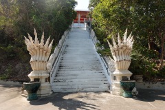 Entrén till Wat Khao Noi, Hua Hin.