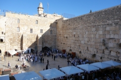 Del av Västra muren (Western Wall), Jerusalem.