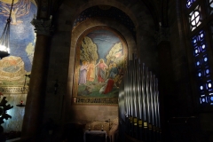 Alla Nationers kyrka (Church of All Nations), som är byggd på en klippa där Jesus sägs ha bett innan han tillfångatogs, Jerusalem.