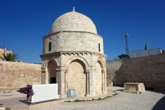 Chapel of the Ascension, Olivberget, Jerusalem.