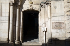 Birth Place of Virgin Mary vid Lion's Gate, Jerusalem.